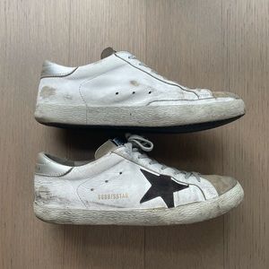 Golden Goose men’s size 43 - US 10 Tan Suede Sneakers - Low Tops